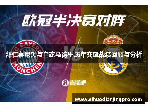 拜仁慕尼黑与皇家马德里历年交锋战绩回顾与分析